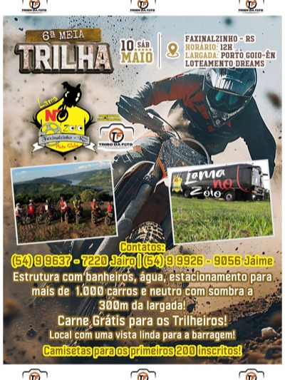6ª MEIA TRILHA LAMA NO ZÓIO DE FAXINALZINHO-RS